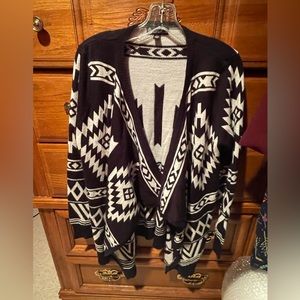 Black and White Cardigan